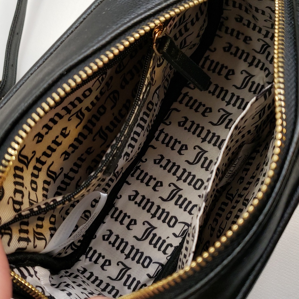 NWT Juicy Couture Liquorice Only You N Me Camera Crossbody Bag - Picture 14 of 17